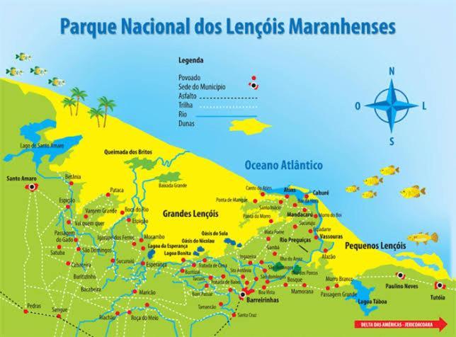 Pousada La Duna Lencois Maranhenses 巴雷里尼亚斯 外观 照片